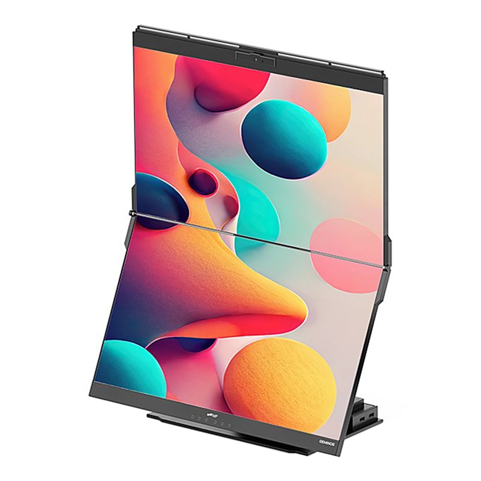 Monitor Doble Mobile Pixels Geminios 24''x2 FHD Ajustable - Imagen 8