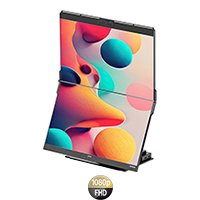 Monitor Doble Mobile Pixels Geminios 24''x2 FHD Ajustable - Imagen 9