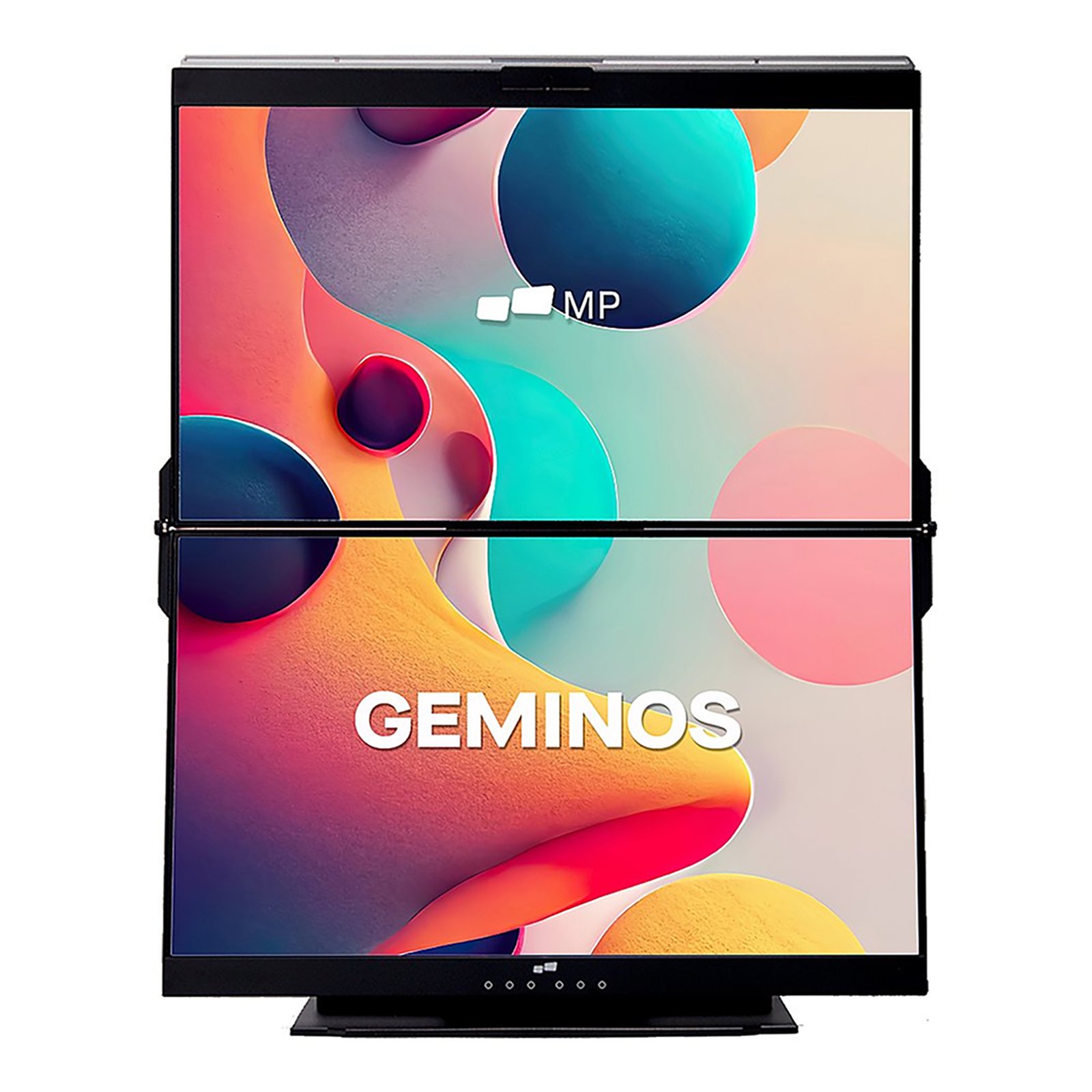 Monitor Doble Mobile Pixels Geminios 24''x2 FHD Ajustable - Imagen 7