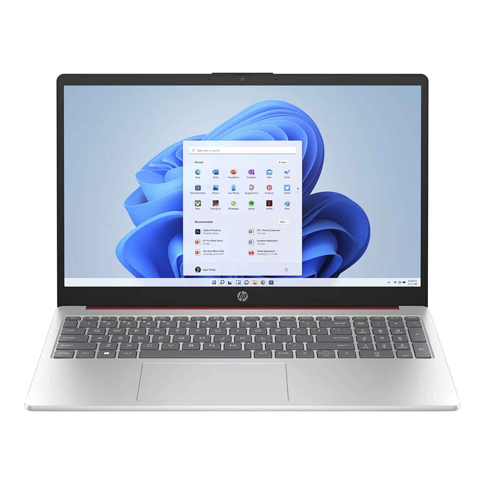 Notebook Hp 15,6'' N200 8gb 128gb Win11 Rojo - Imagen 3