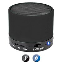 Parlante Bluetooth Gems Lector de Tarjetas Luz Led - Imagen 4