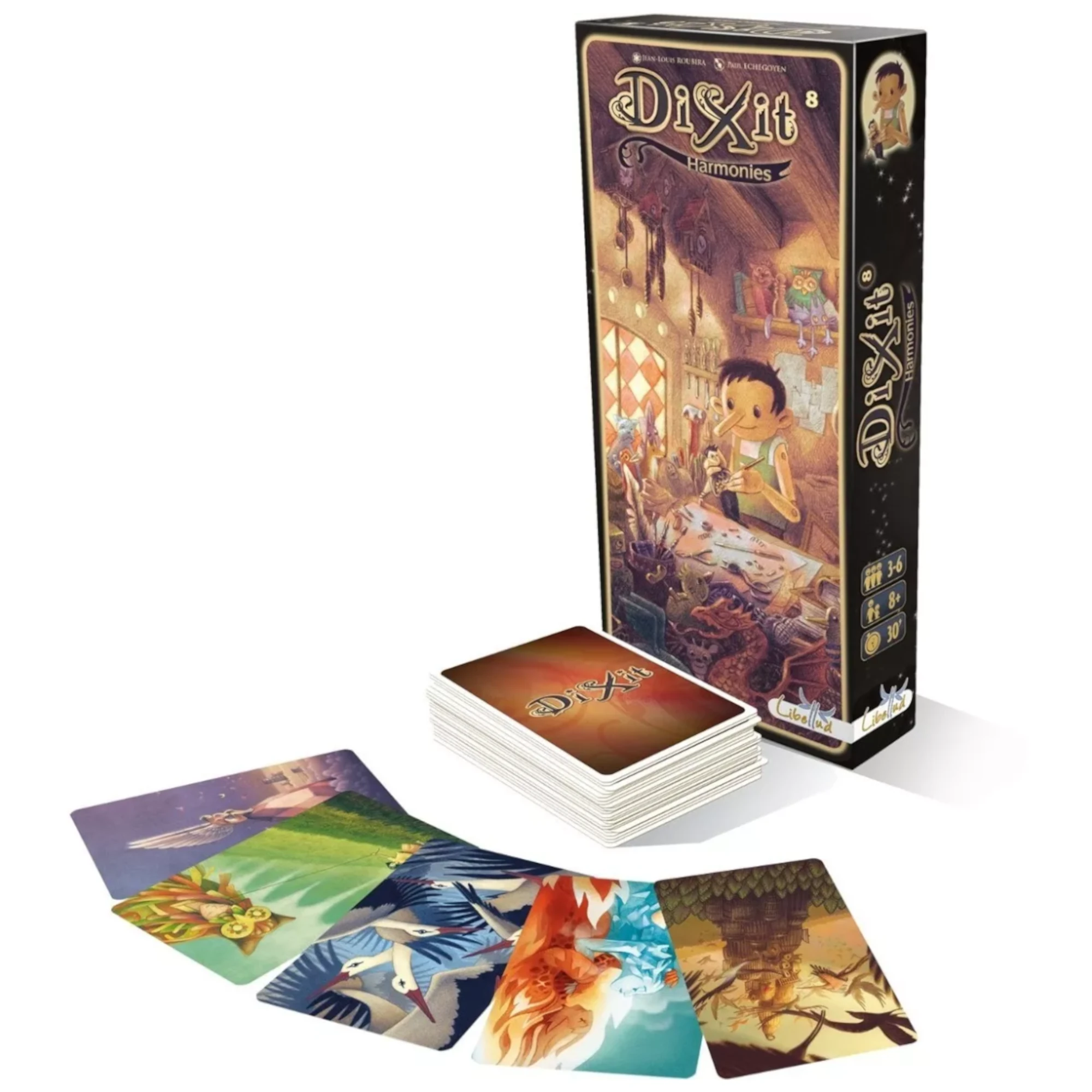 Expansión Juego de Mesa Libellud Dixit Base Dixit Harmonies +8