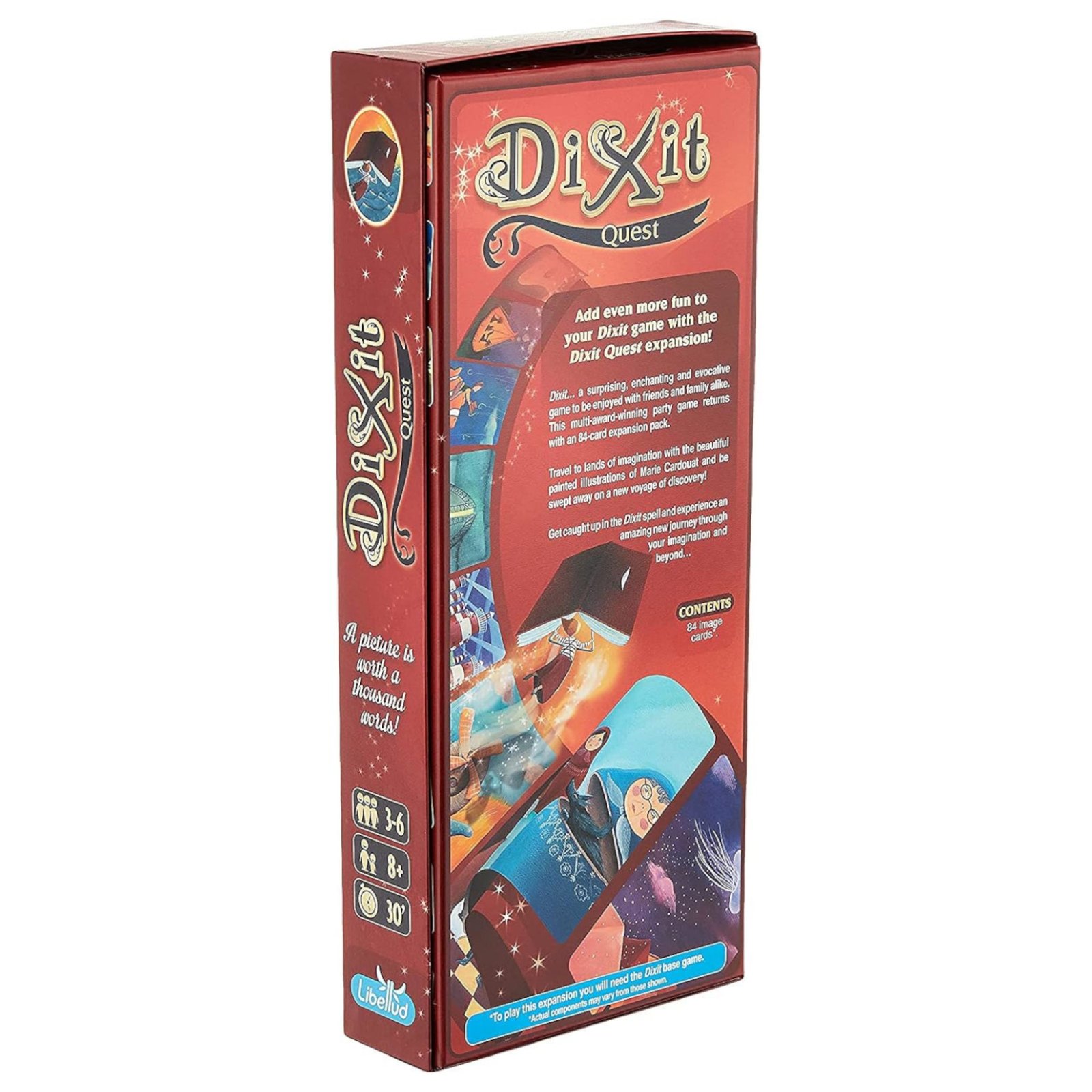Expansión Juego de Mesa Libellud Dixit Base Dixit Quest +8