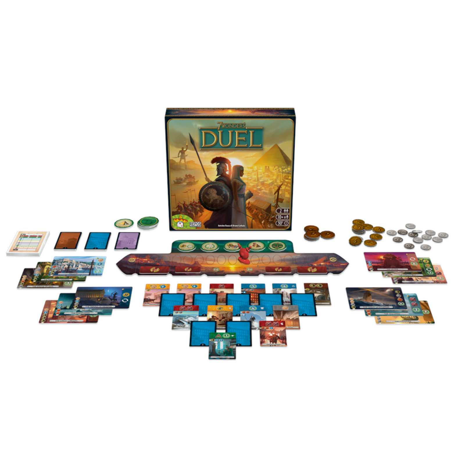 Juego De Mesa 7 Wonders Duel De Asmodee