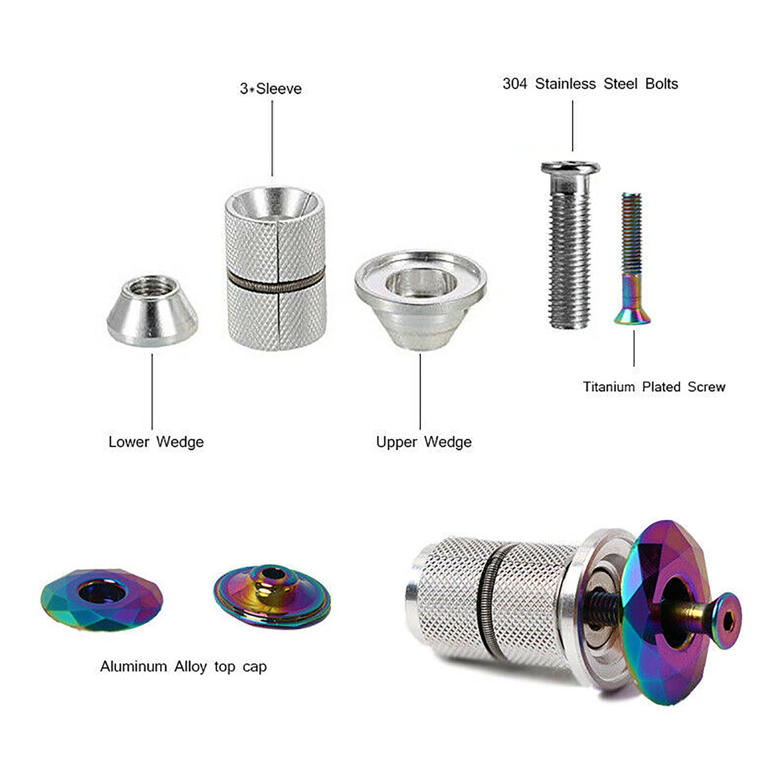 Tornillo De Expansión Con Horquilla Para Bicicleta - Imagen 2