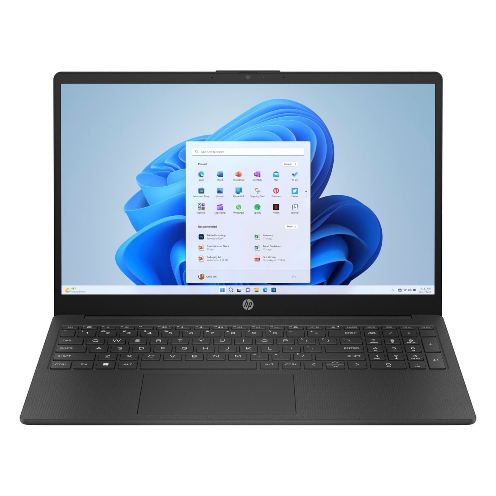 Notebook Hp 15,6'' N100 8gb 512gb Win11 - Imagen 4