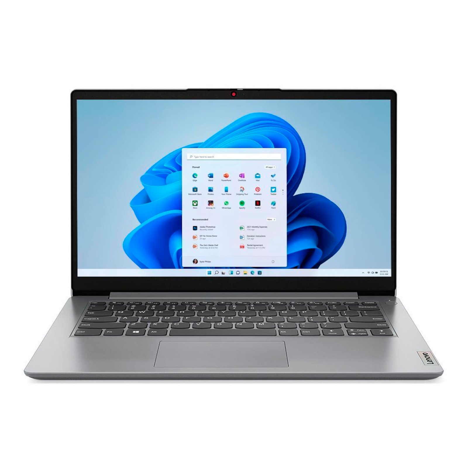 Notebook Lenovo 14'' N4020 4gb 128gb W11 Home S - Imagen 4
