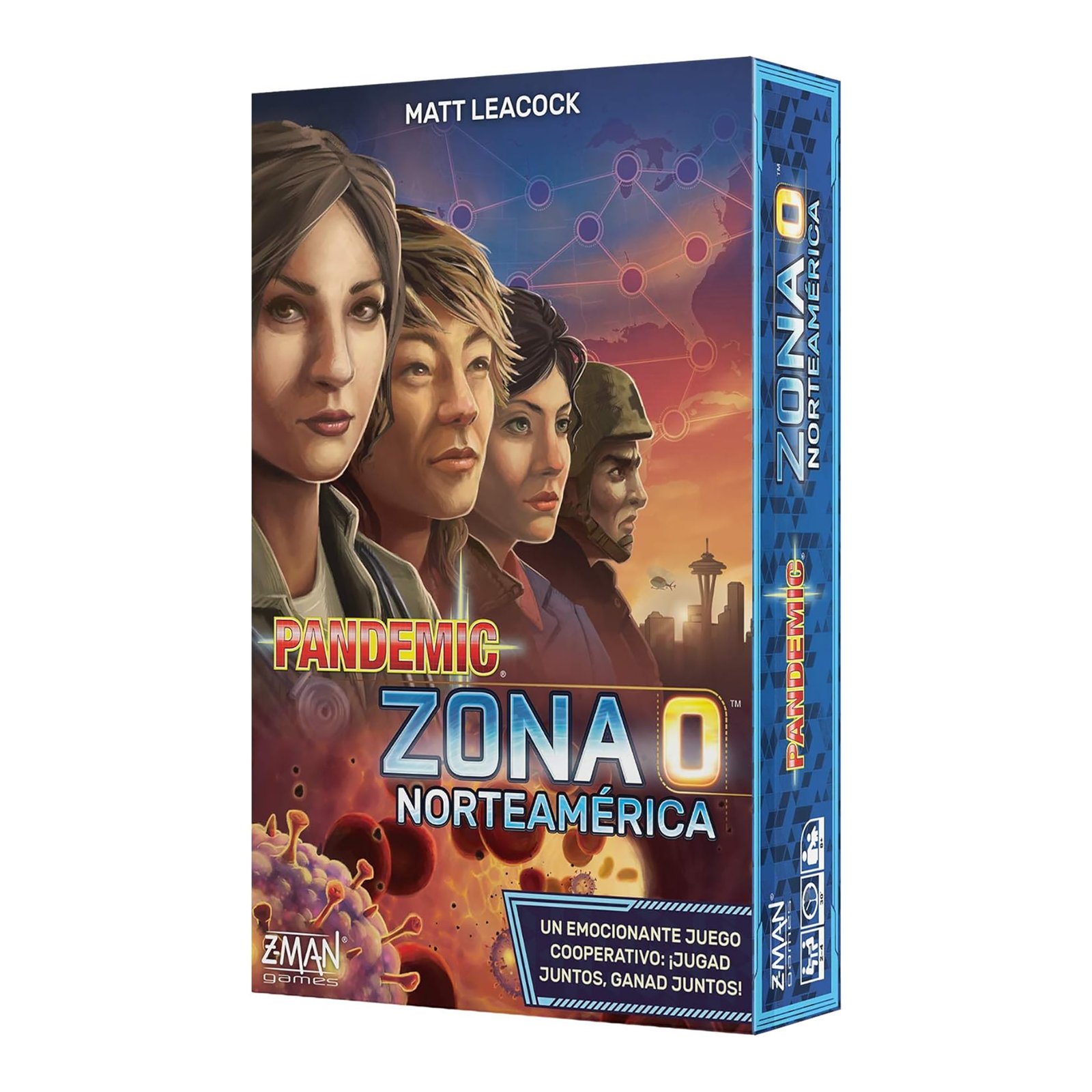 Juego De Mesa Z-man Games Pandemic Zona 0 Norteamérica +8 - Imagen 2
