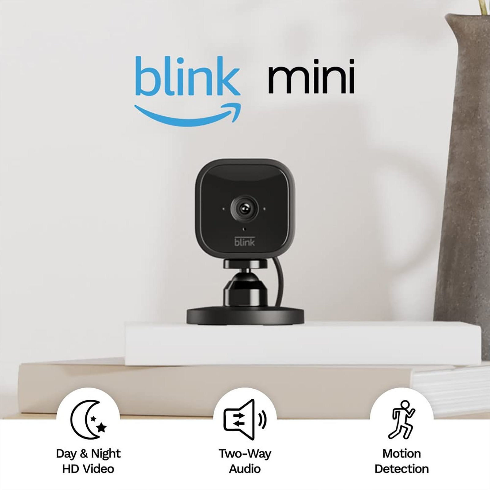 Cámara Interior Usb Blink Mini 1 X2 Visión Nocturna - Imagen 3