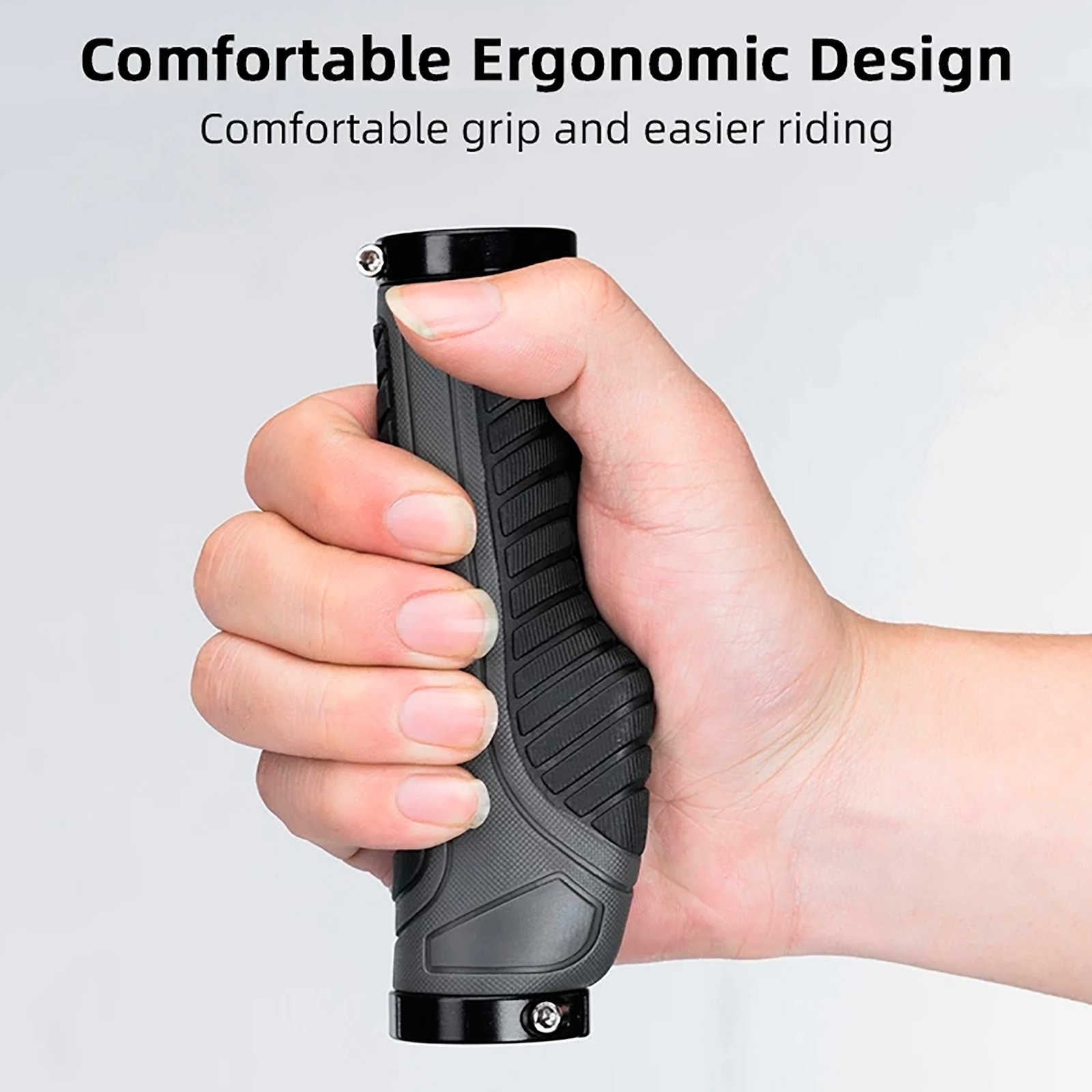 Puños Para Bicicleta Ergonómicos Rockbros - Imagen 2