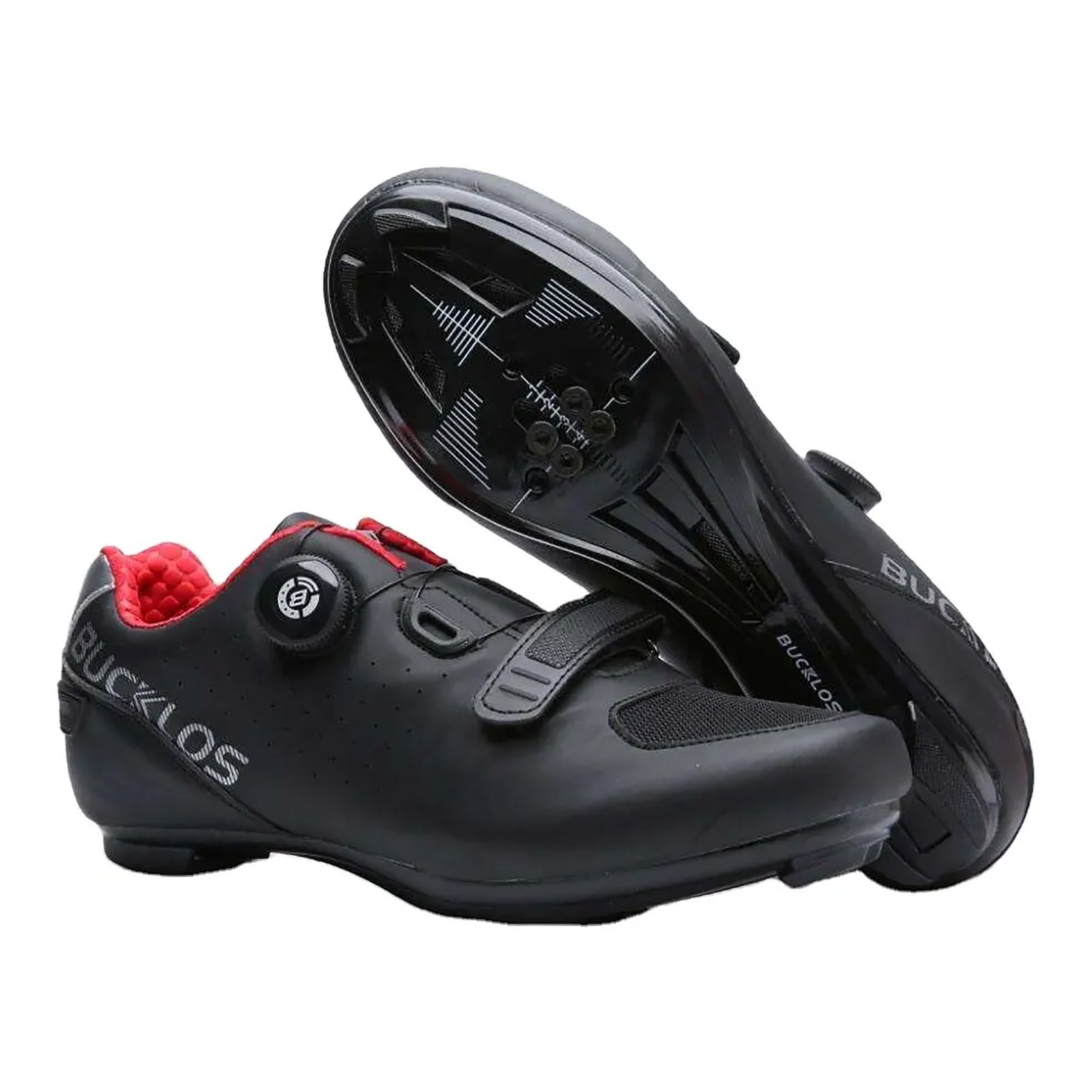 Zapatillas De Ciclismo Bucklos Transpirables Talle 41 - Imagen 8