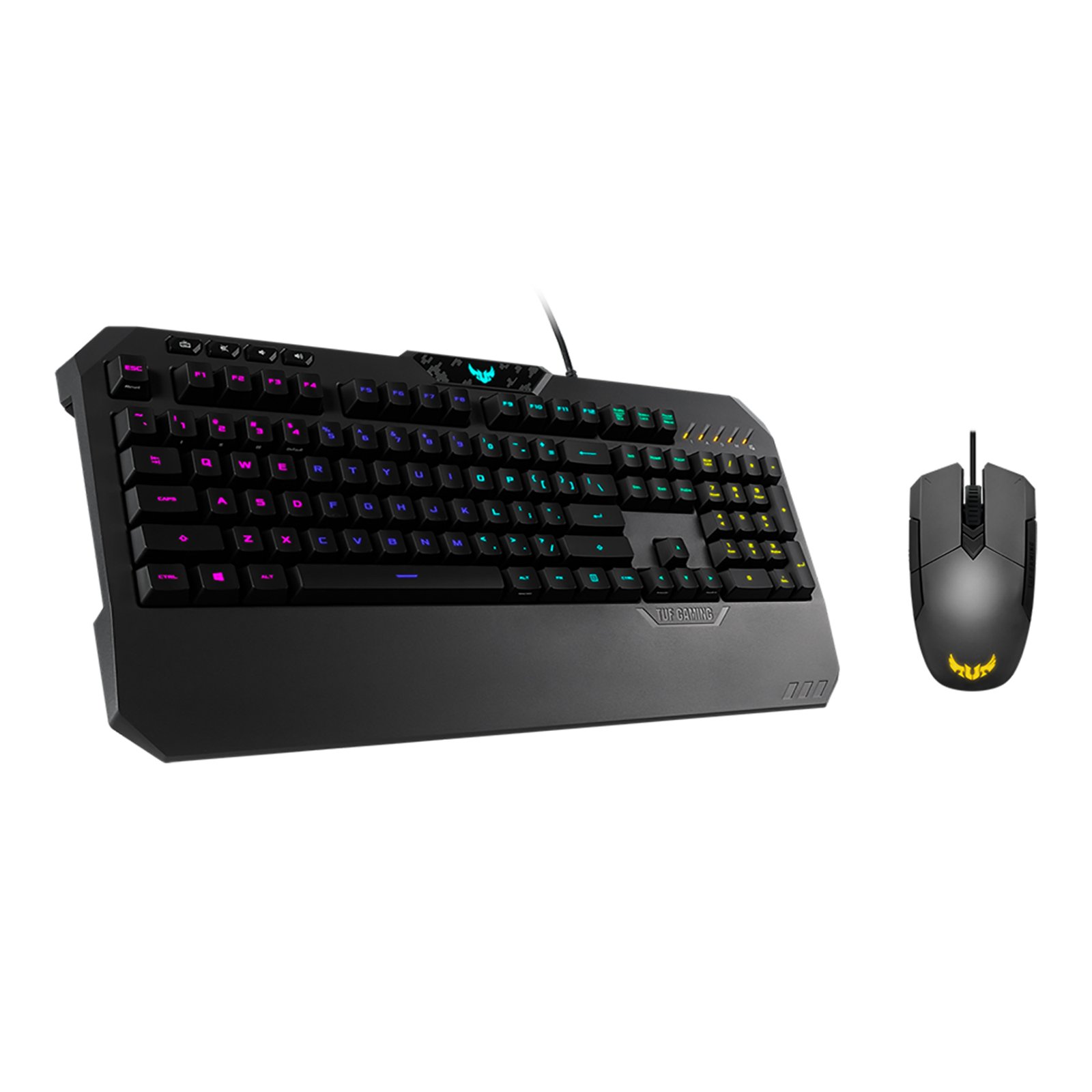 Combo Gaming Asus Tuf M5 K5 Usb Rgb 6200dpi Membrana - Imagen 3