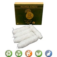 Recarga Hilo Dental Ecológico De Maíz 5u - Imagen 2