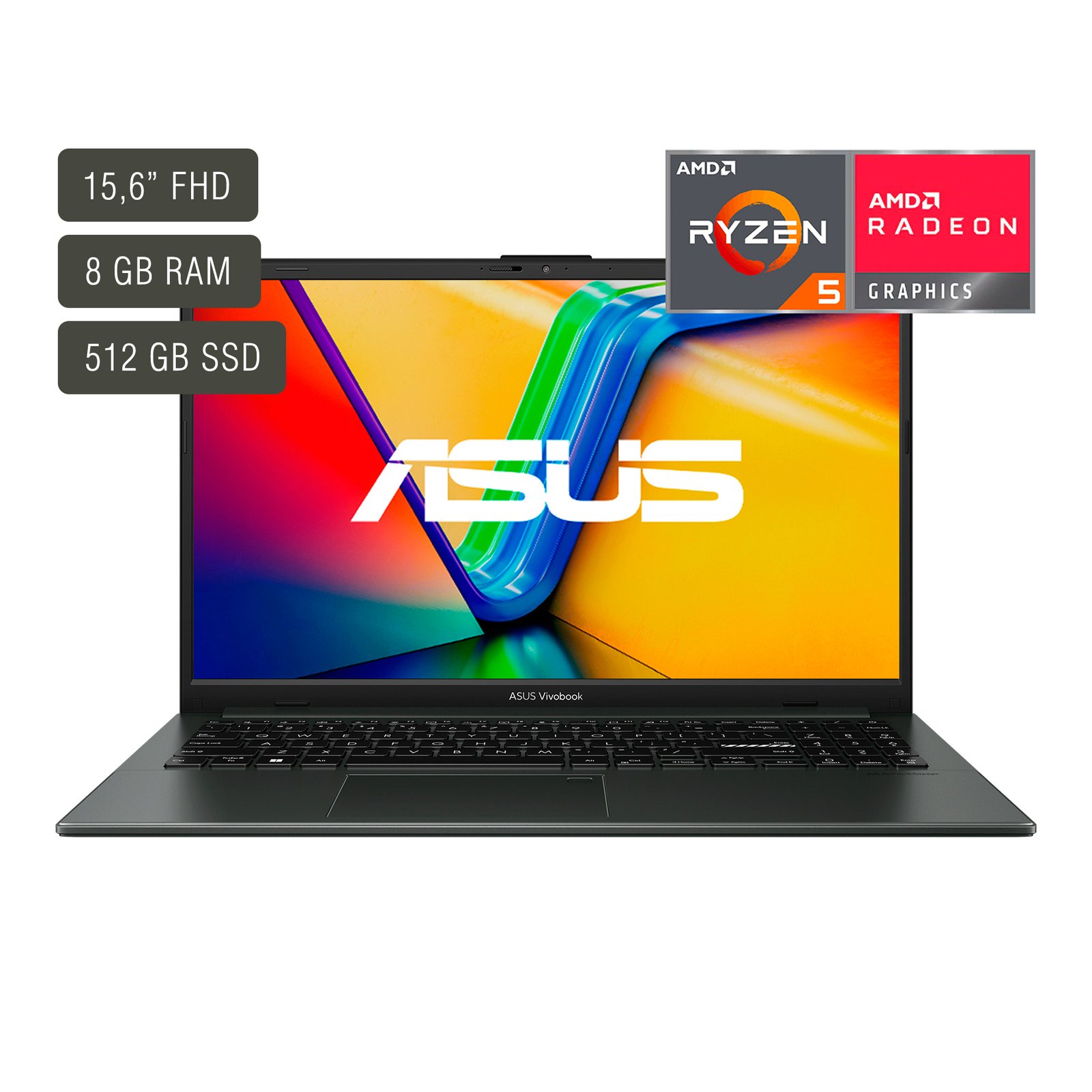 Notebook Asus Vivobook 15,6'' Ryzen 5 8gb 512gb W11 - Imagen 5
