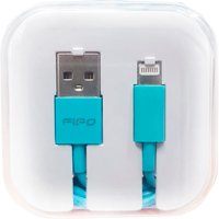 Cable Fifo Lightning 1,3M Color Celeste