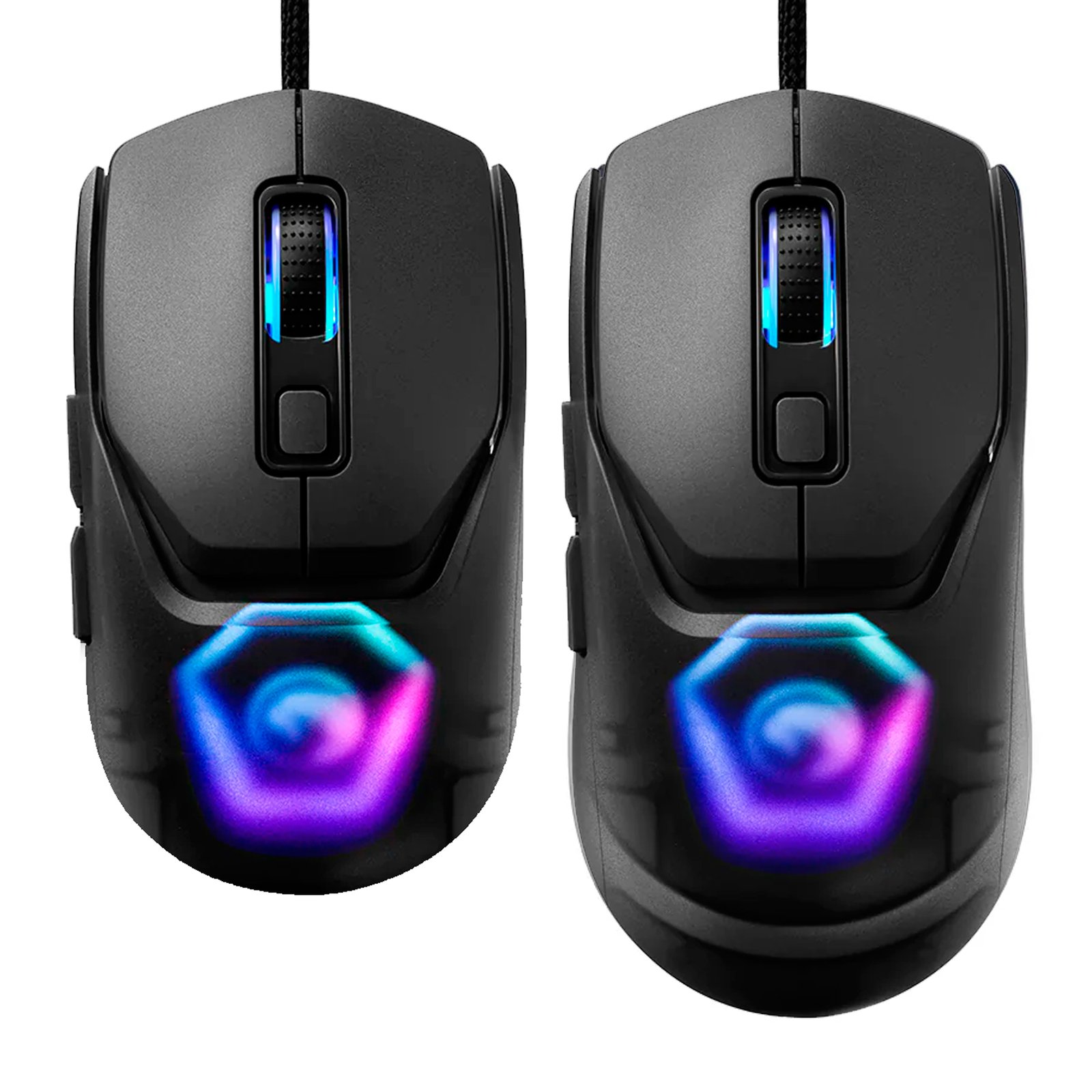 Mouse Gaming Marvo 12000dpi RGB Puños Intercambiables - Imagen 3