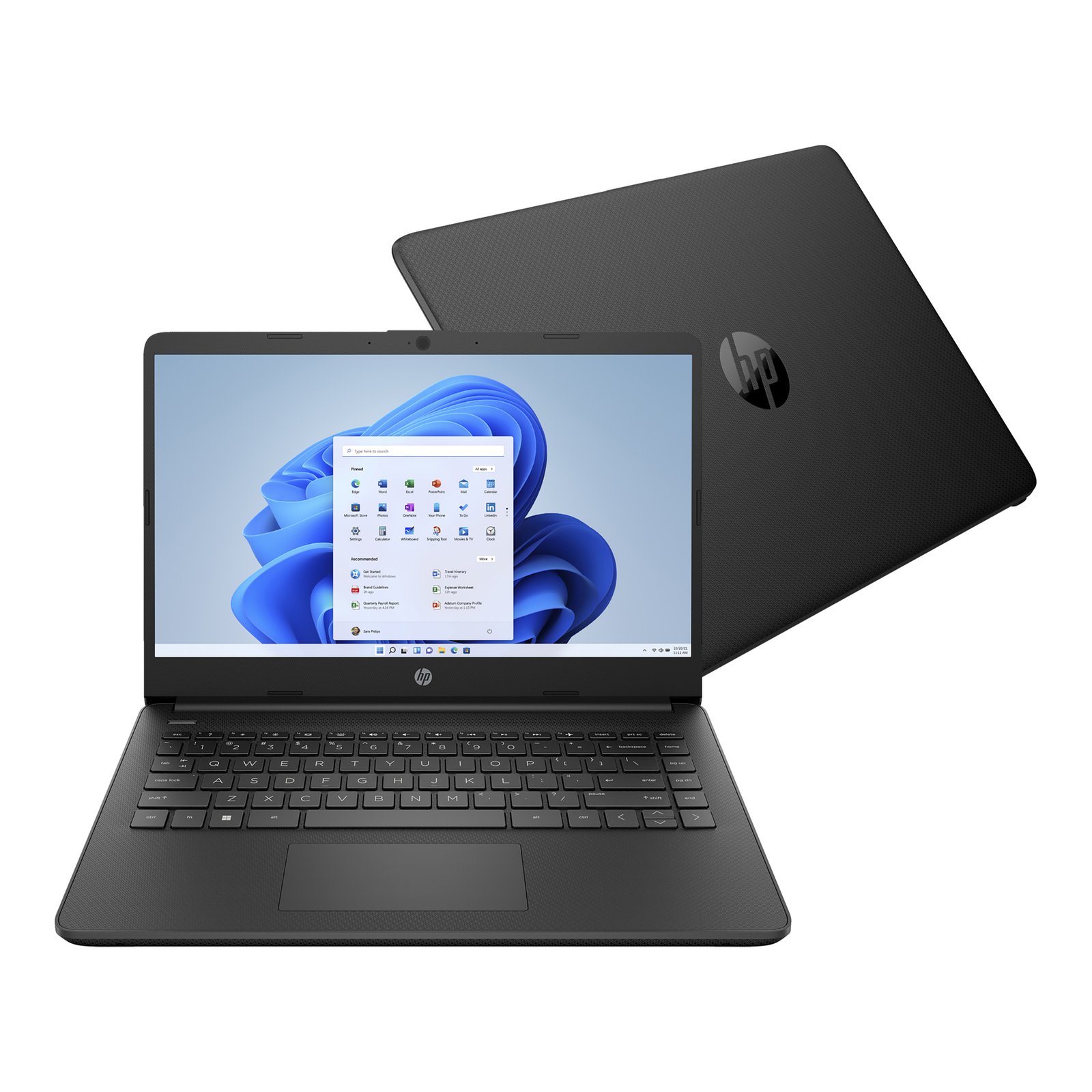 Notebook Hp 14'' N4120 4gb 64gb 14-DQ0020NR