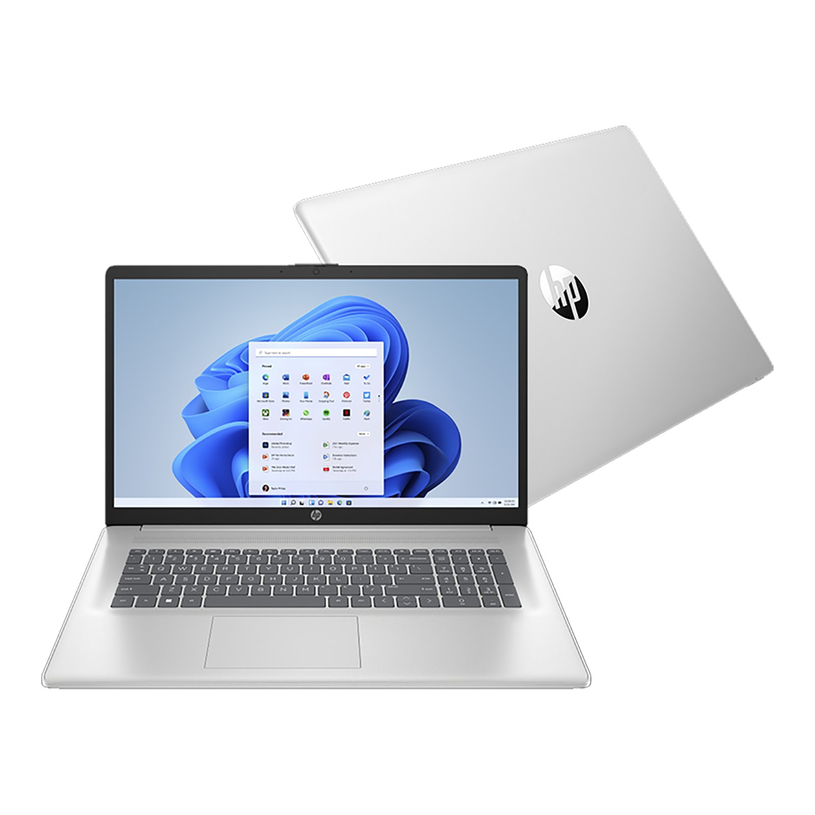 Notebook Hp 17,3'' Core I3 8gb 256gb Win11 Plateado - Imagen 4