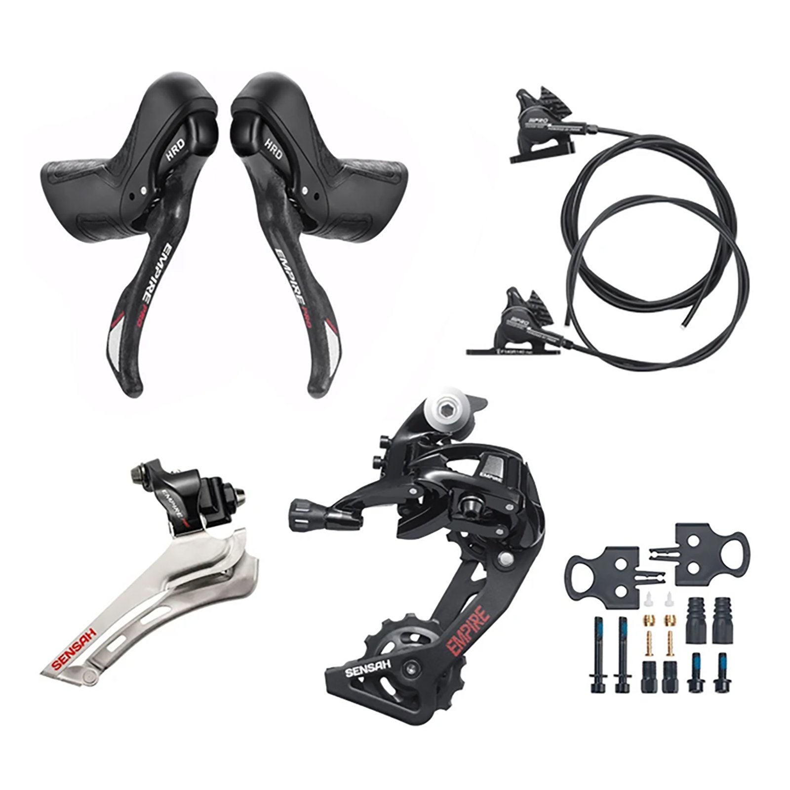 Palancas De Cambio + Frenos 2x11S Sensah Para Bicicleta De Carretera - Imagen 6