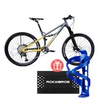 Bicicleta Java MTB Furia 9S 29* 17 Amarillo - Imagen 6