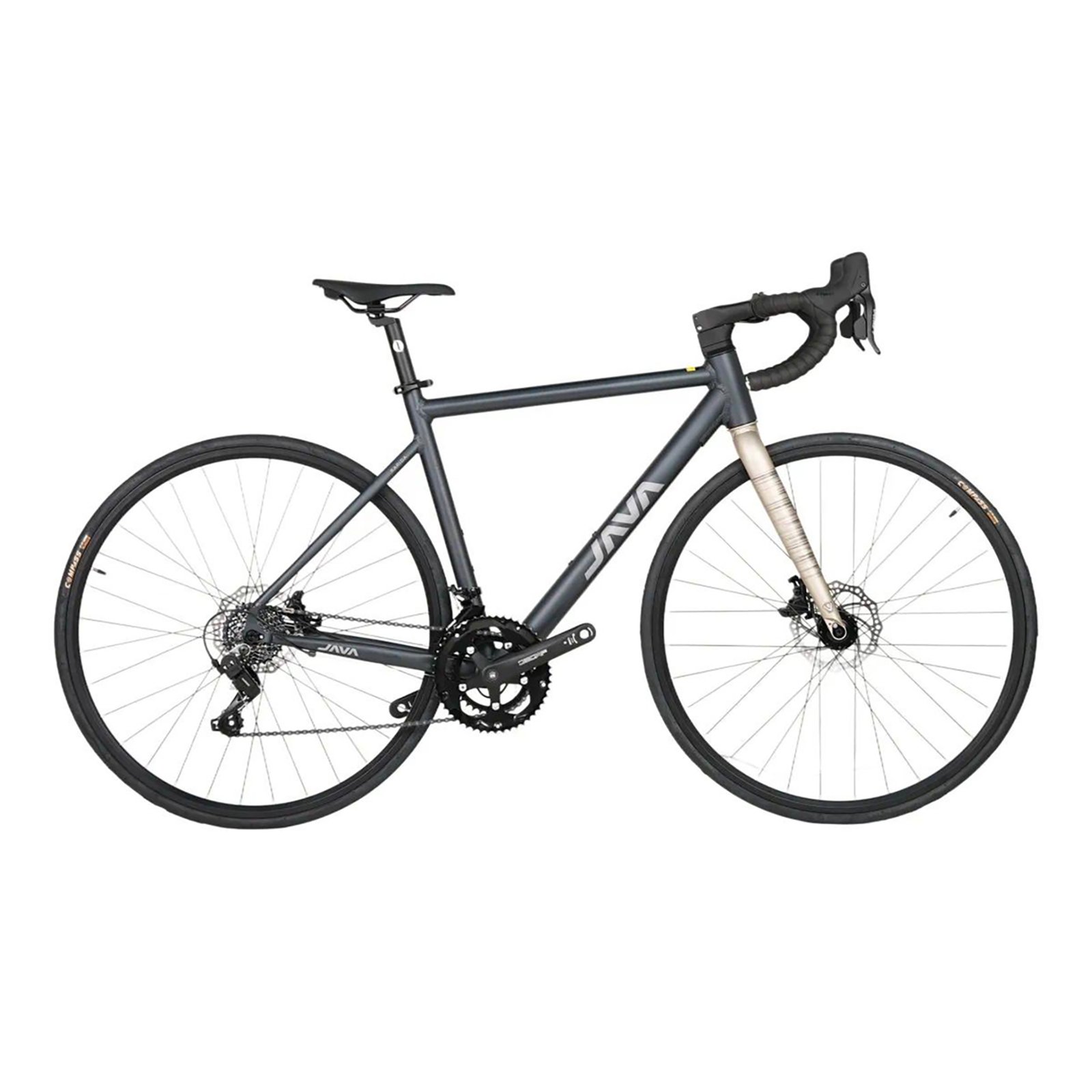 Bicicleta De Ruta Java Rapida 14V Talle M Gris - Imagen 8