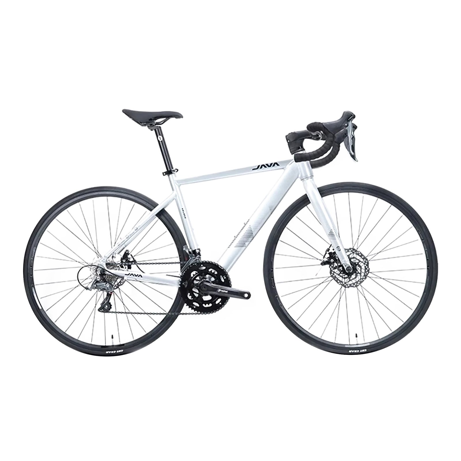 Bicicleta De Ruta Java Veloce 3 16V Talle M Blanco - Imagen 4