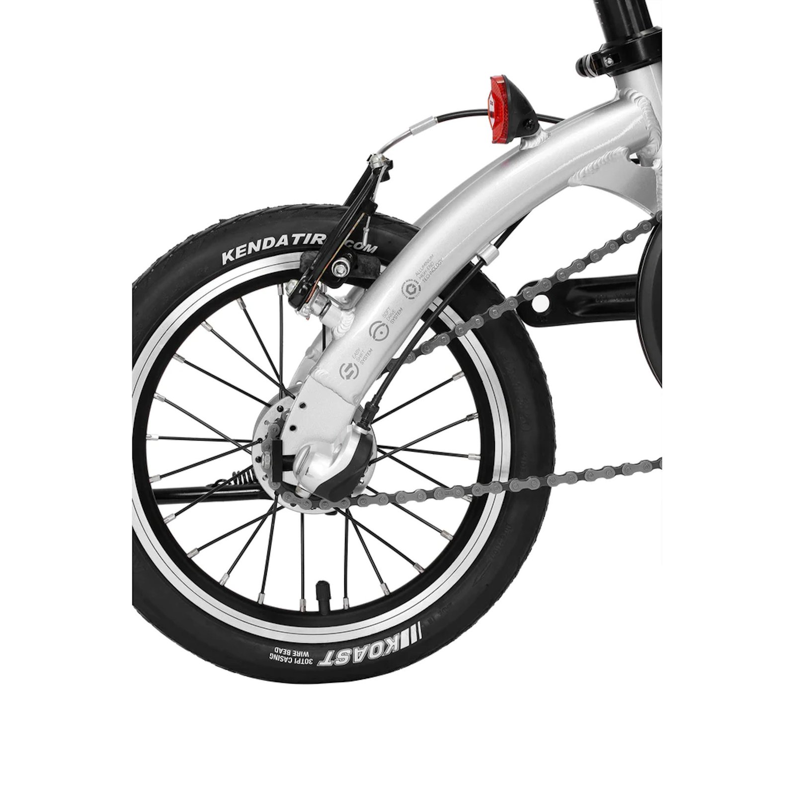 Bicicleta De Ciudad Java X3-1 Plegable Aluminio7V 16'' - Imagen 3