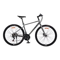 Bicicleta De Montaña Laux Hurricane 21V Rodado 29/700 Gris