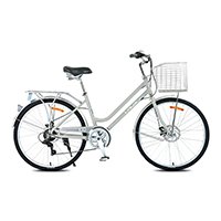 Bicicleta De Paseo Laux Xiangyu 7V Rodado 26 Grey