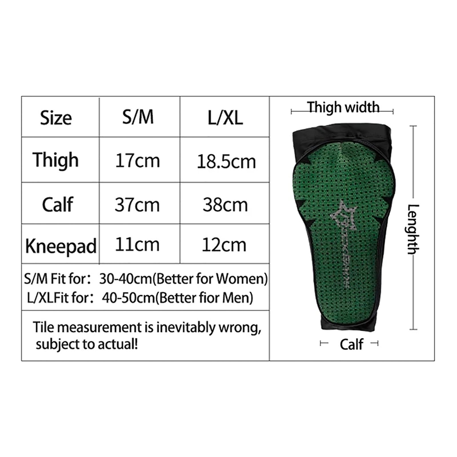 Rodilleras Deportivas RockbrosTranspirables L / Xl - Imagen 3