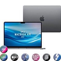 Apple Macbook Air 13,6'' M2 8gb 512gb Mac SPACE GRAY - Imagen 4