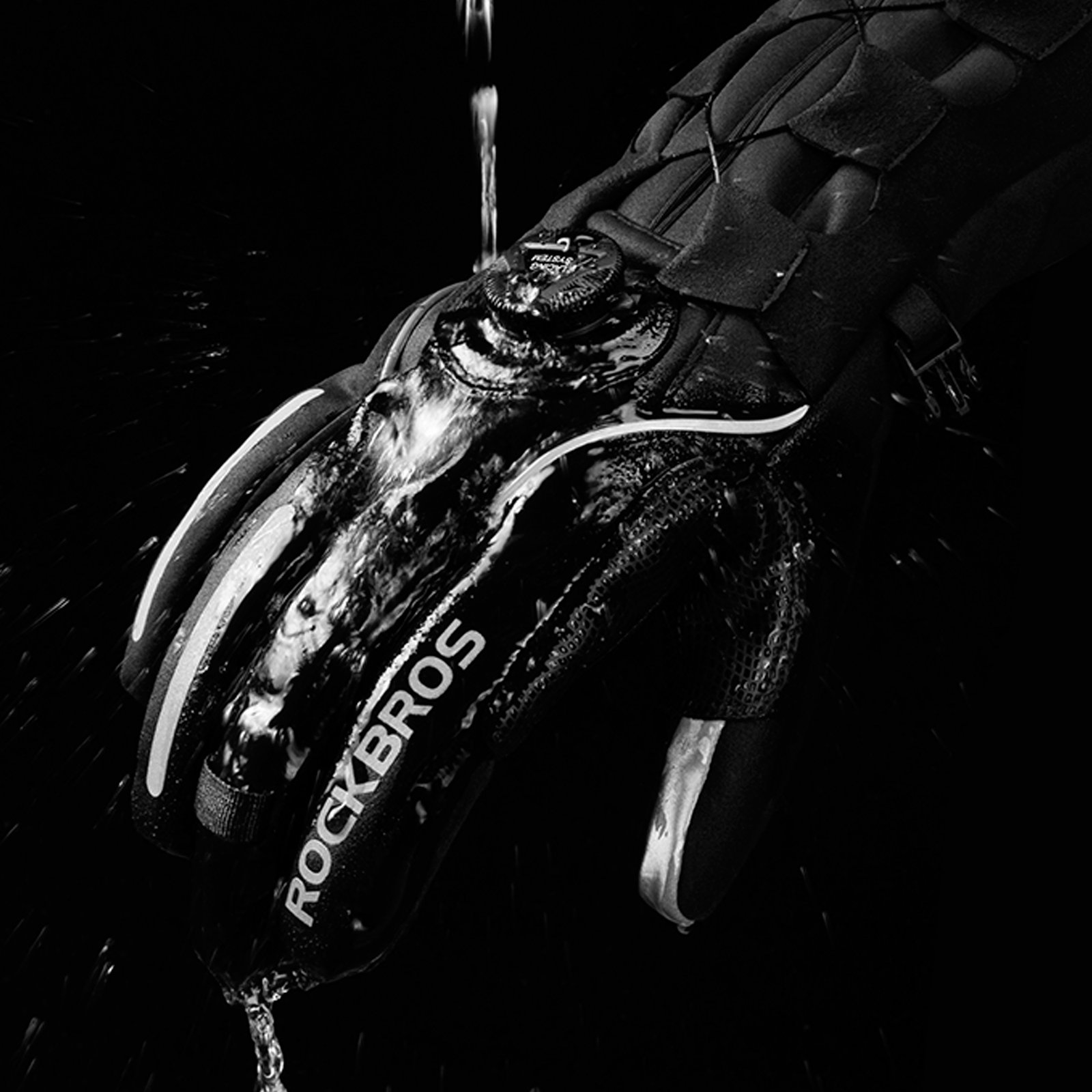 Guantes De Invierno Rockbros Antideslizantes S - Imagen 9