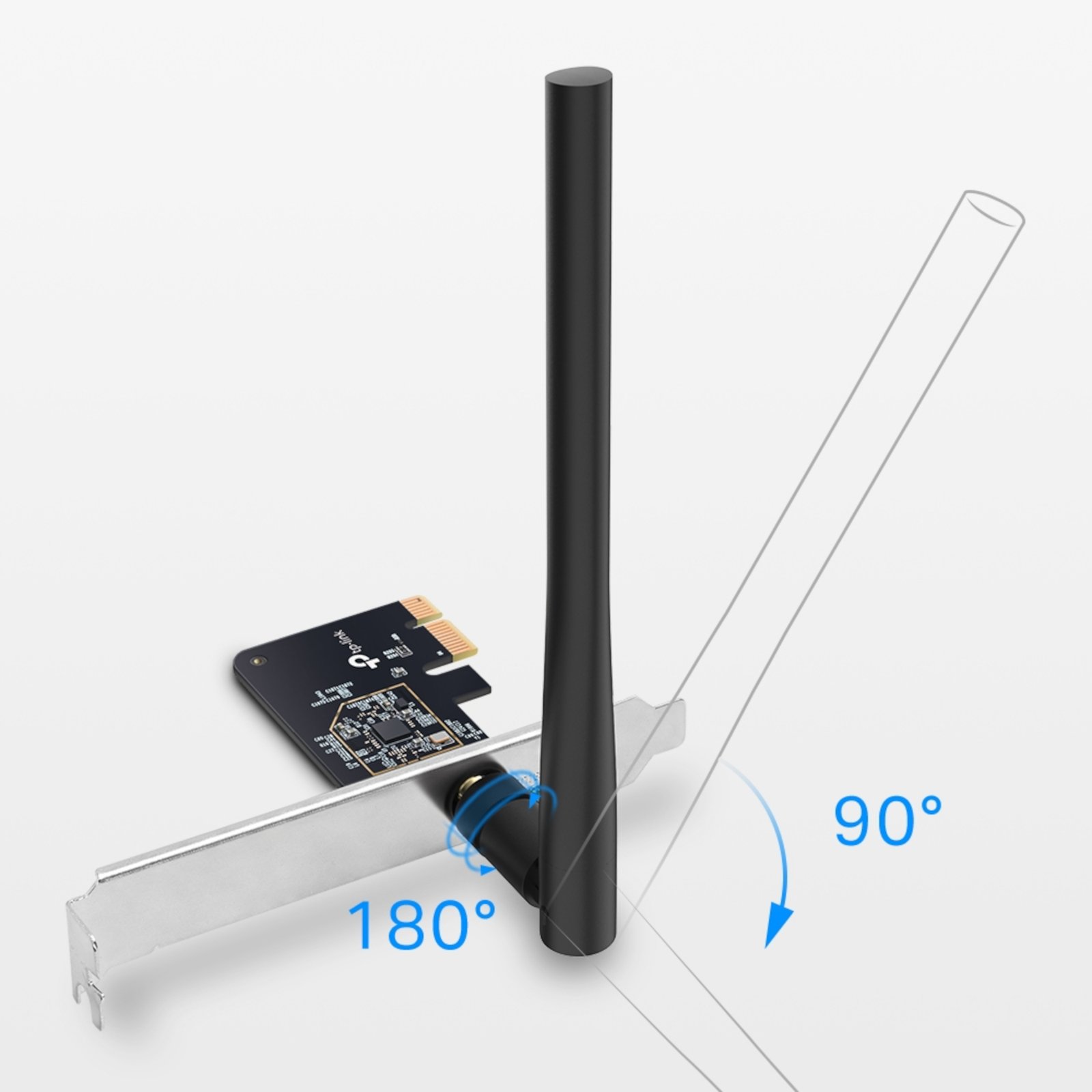 Tarjeta de Red Tp-Link Pcie Archer T2e Dual Band Ac600 - Imagen 2
