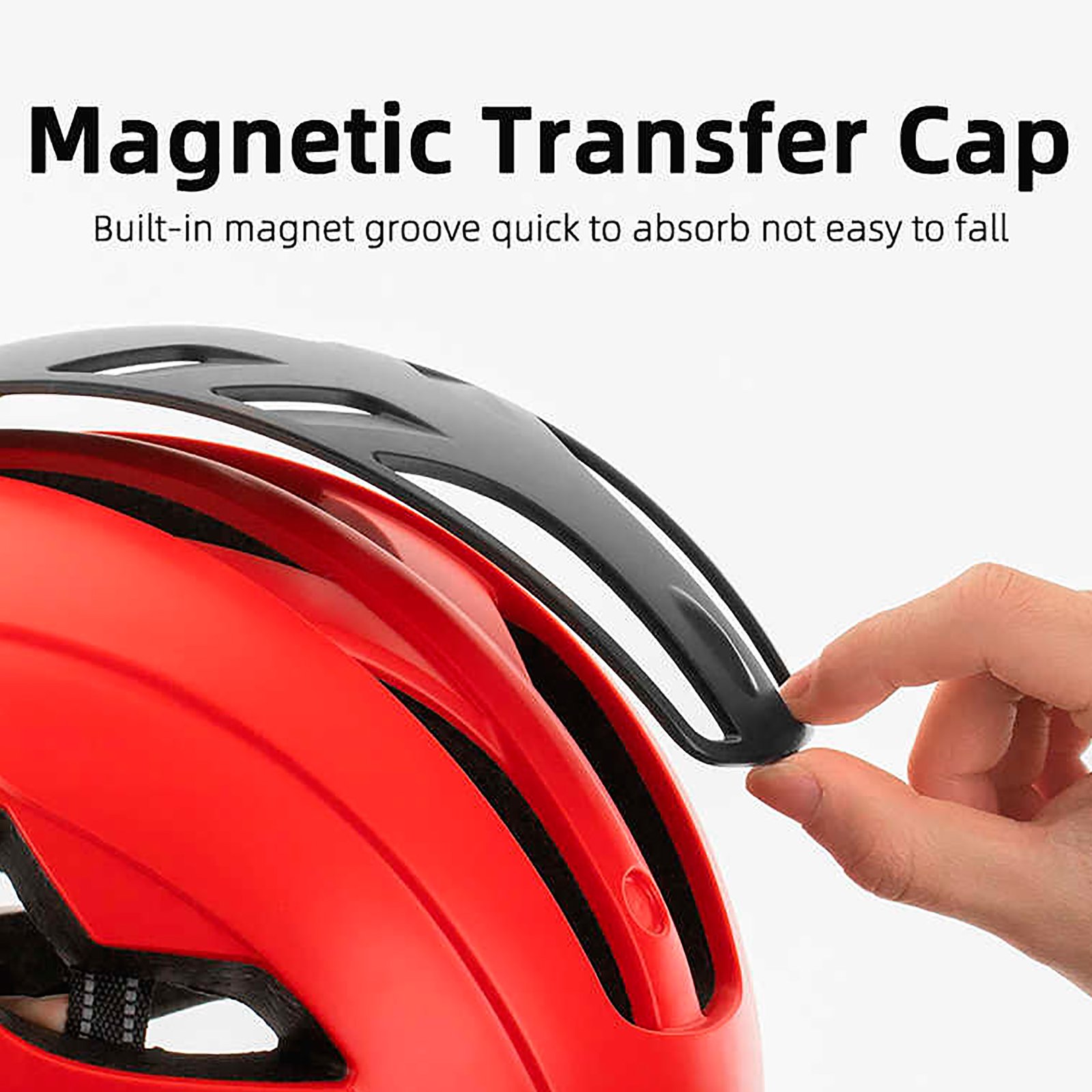 Casco Para Bicicleta Rockbros Reflectante - Imagen 2