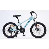 Bicicleta Para Niño Laux Tz100 21V Rodado 20 Verde