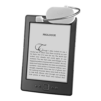 Luz Led Verso Para Ereaders Cuello Flexible