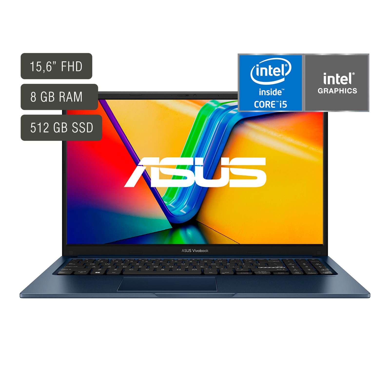 Notebook Asus Vivobook 15,6'' Core I5 8gb 512gb Win11 Pro - Imagen 7