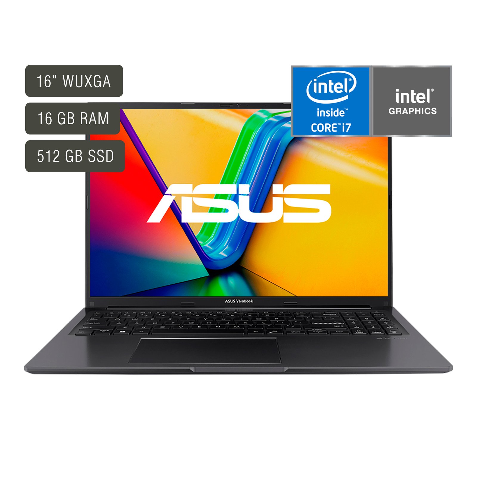 Notebook Asus Vivobook 16'' Core I7 16gb 512gb Win11 - Imagen 6