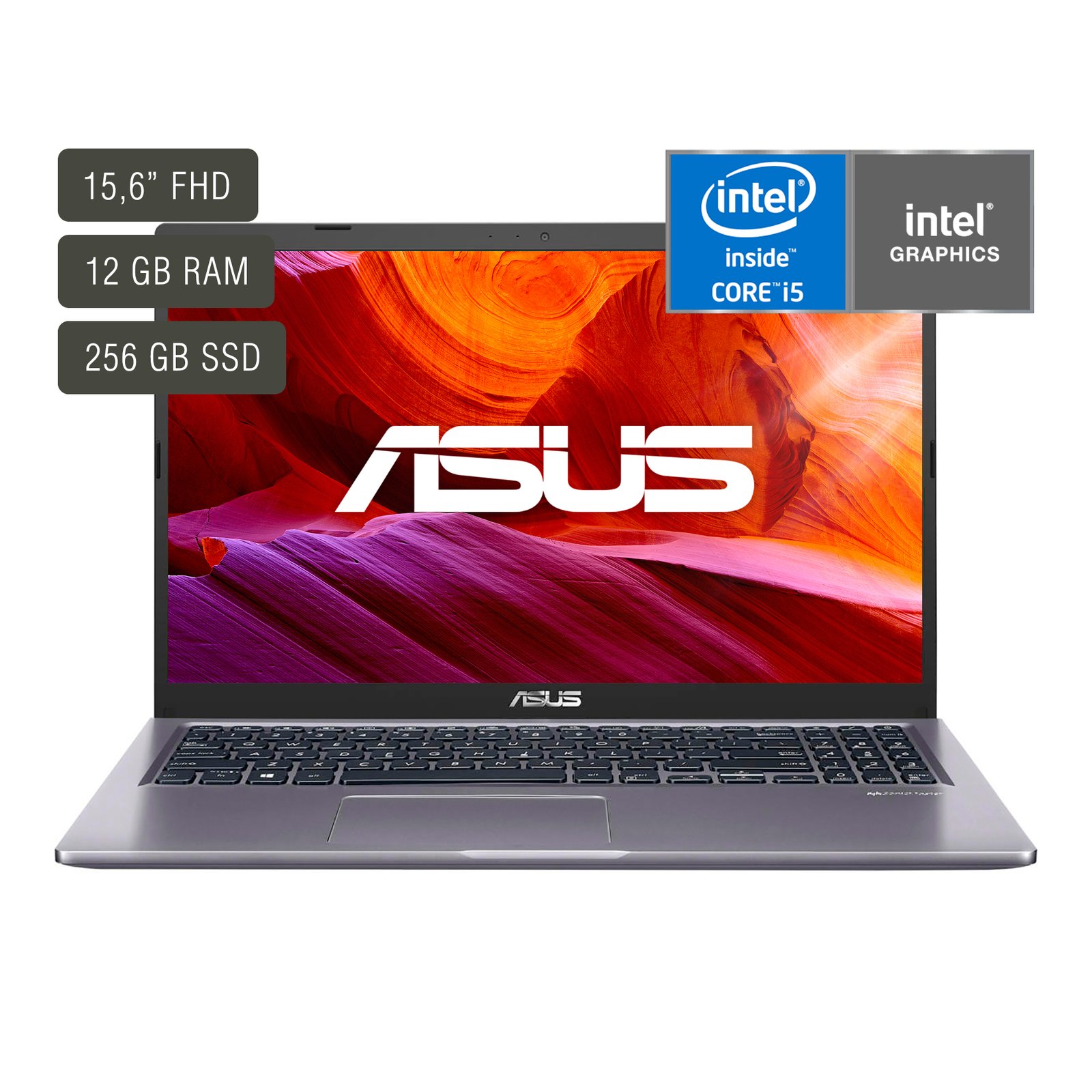 Notebook Asus Laptop 15,6'' Core I5 12gb 256gb Win11 - Imagen 6