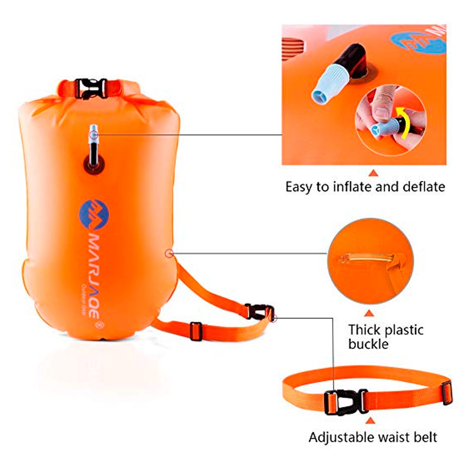 Boya Bolso Marjaqe Impermeable 100% 16l