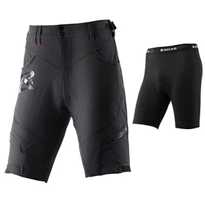 Pantalon corto Rockbros 2 en 1 para ciclismo XXL - Imagen 2