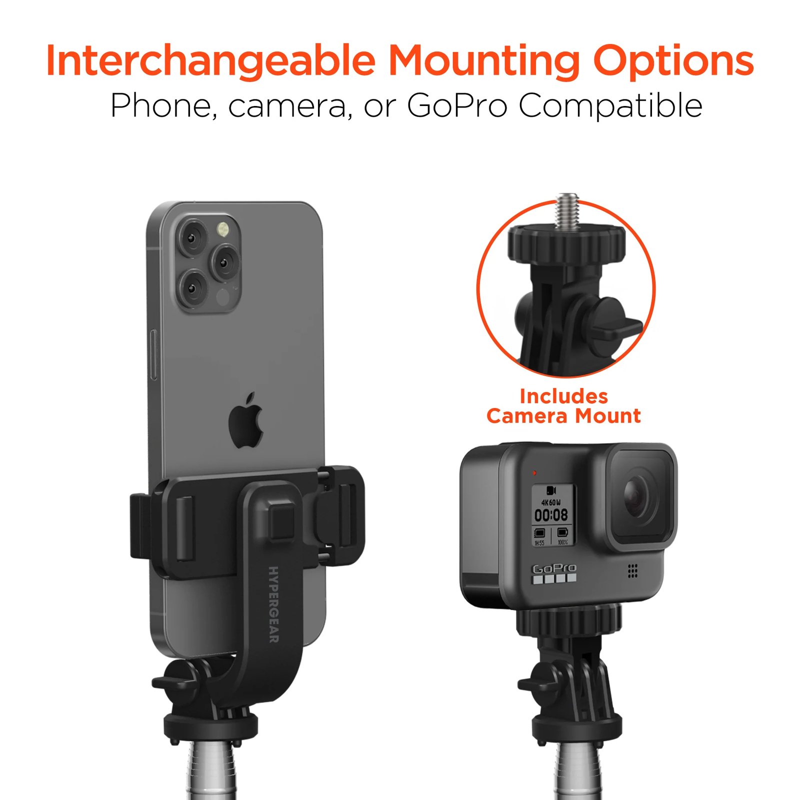 Palo Para Selfie Inalámbrico + Trípode Hypergear SnapShot - Imagen 4