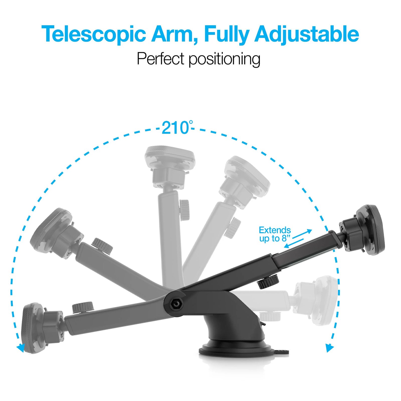 Soporte De Auto Para Celular Naztech MagBuddy Elite - Imagen 6