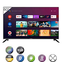 Smart Tv Aiwa 50'' Led 4k Hdr Google TV Comando De Voz - Imagen 3