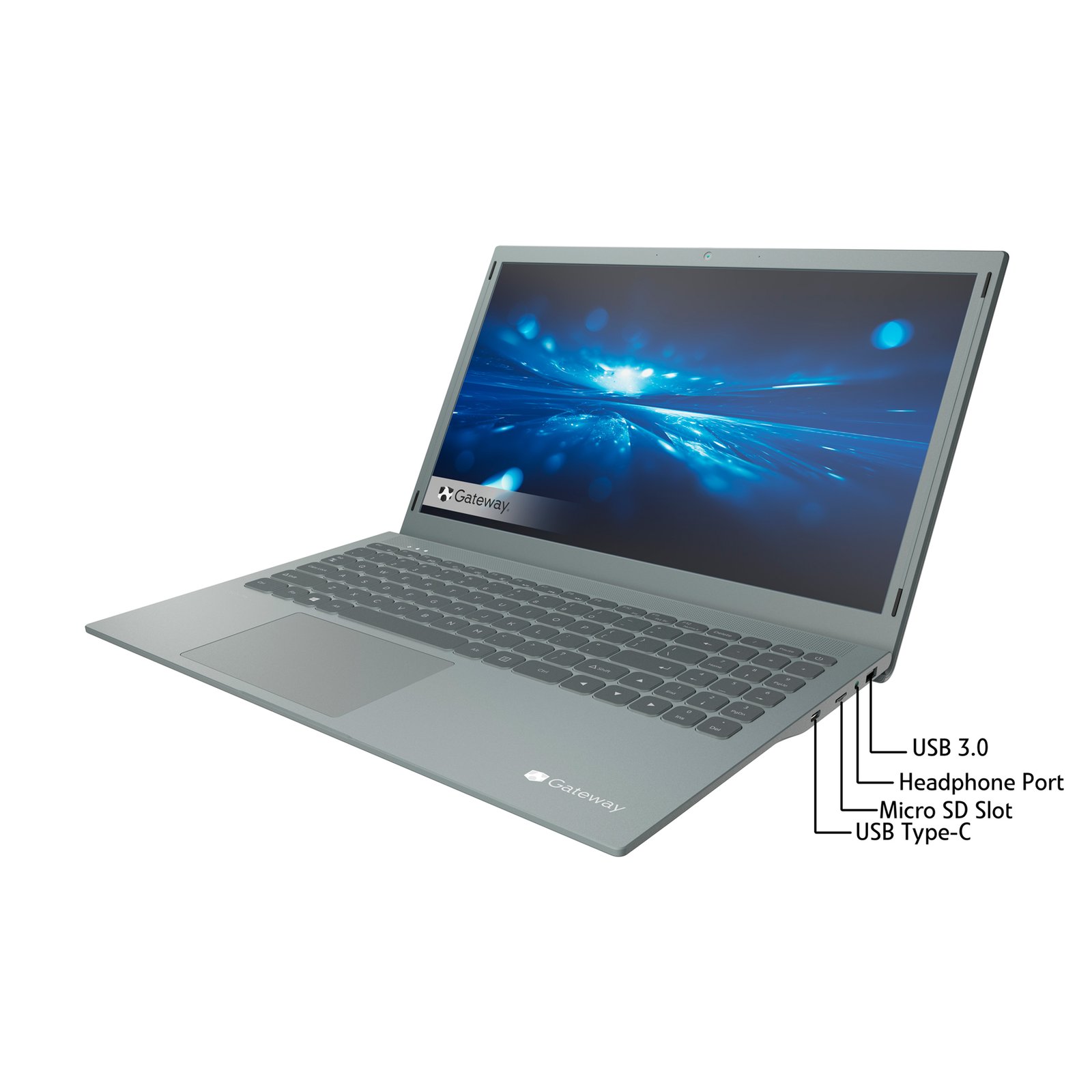 Notebook Gateway 15,6" N5030 4gb 128gb Win10 NEGRO