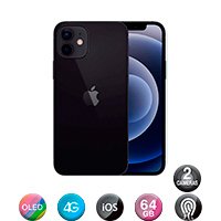 iPhone 12 6,1'' 4G 4gb 64gb Dual Cam 12mp - Imagen 2