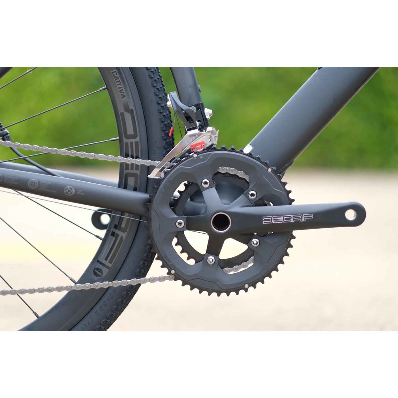 Bicicleta De Ruta Java Gravel Idra 24V Talle 470mm Negro - Imagen 2