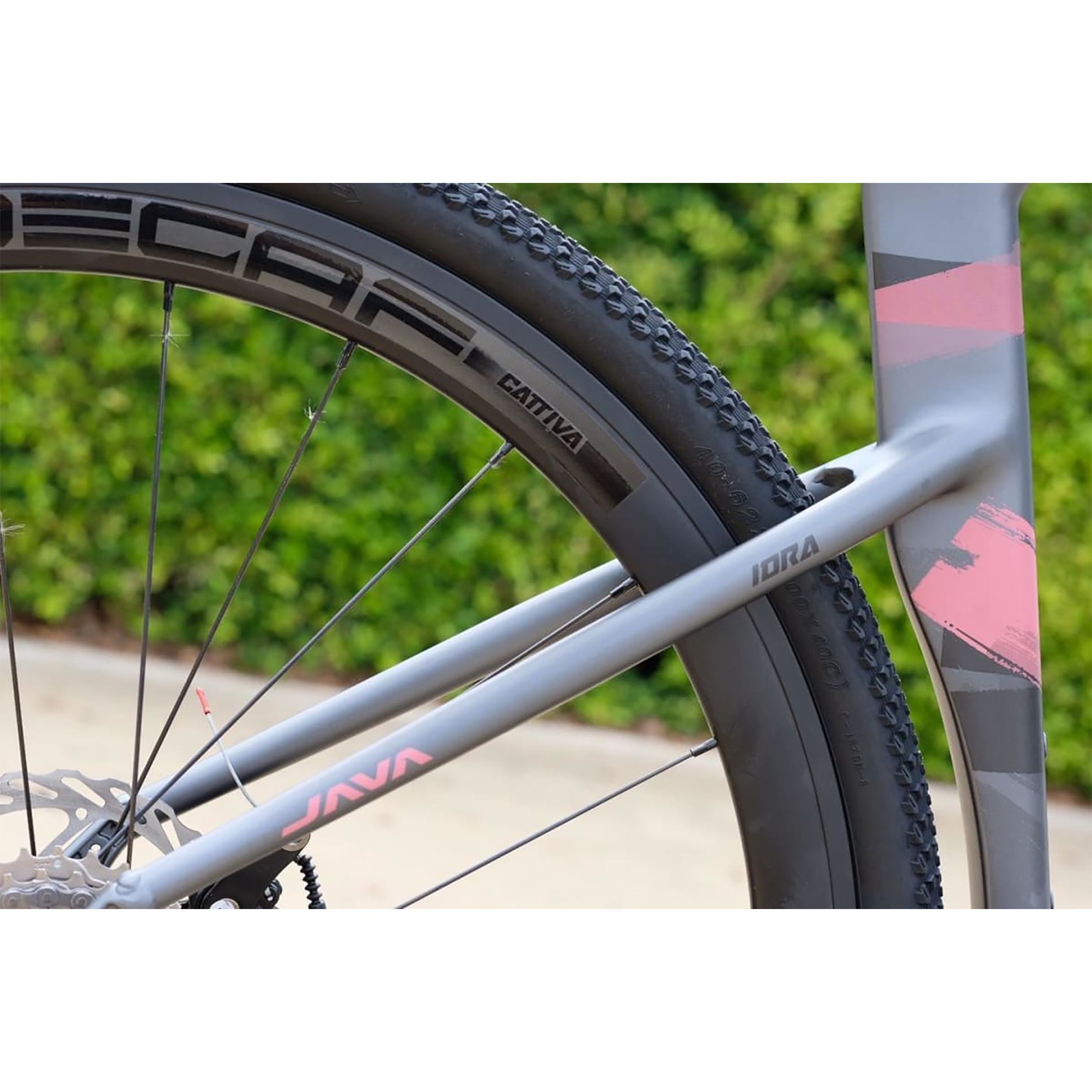 Bicicleta De Ruta Java Gravel Idra 24V Talle 470mm Negro