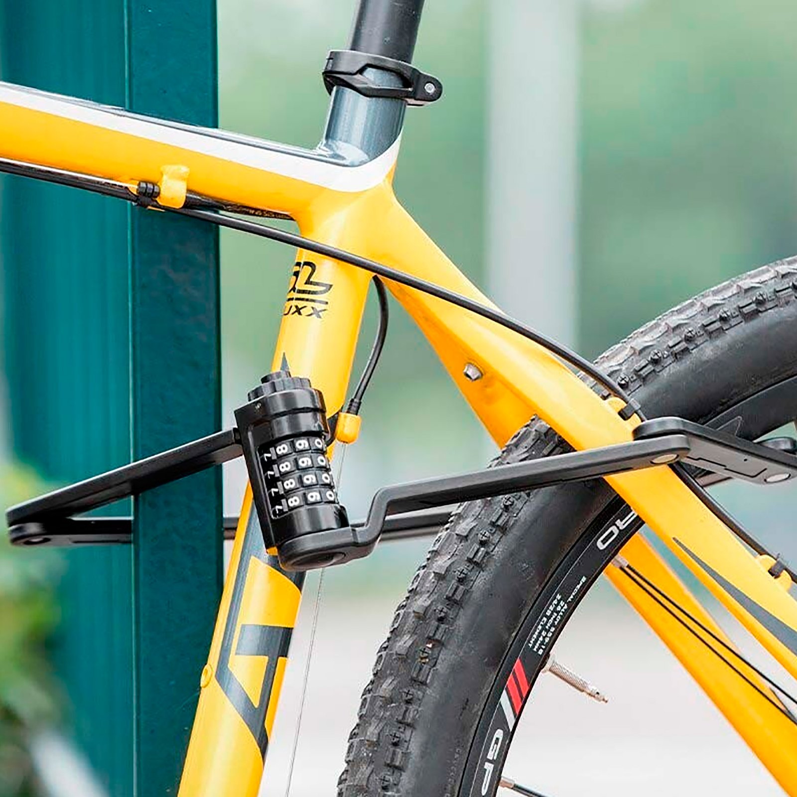 Candado Numérico Plegable Rockbros 4 Dígitos - Imagen 2