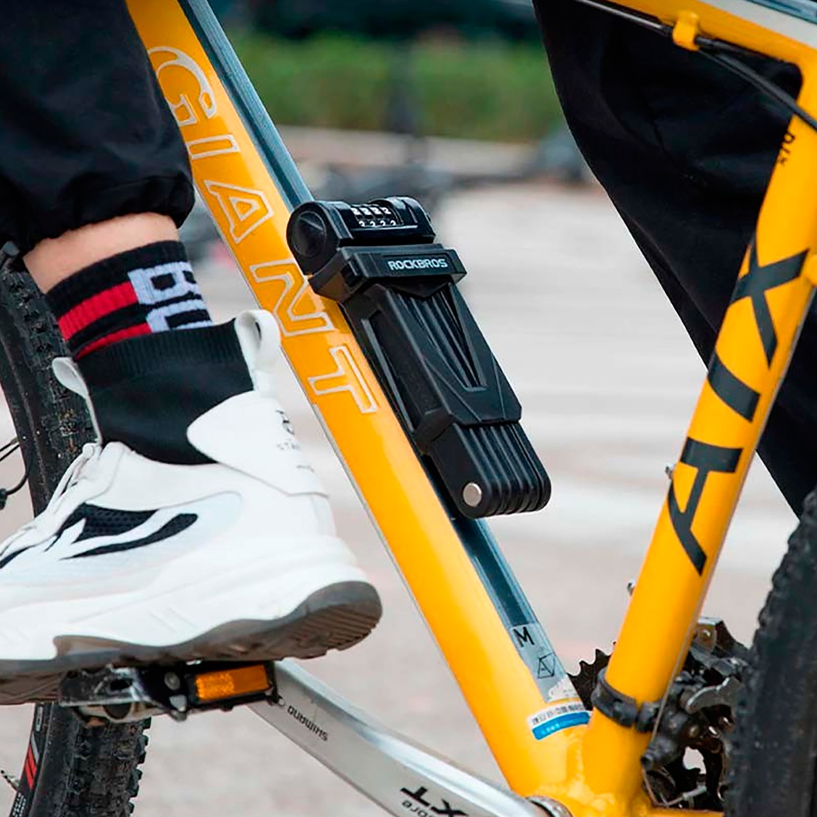 Candado Numérico Plegable Rockbros 4 Dígitos